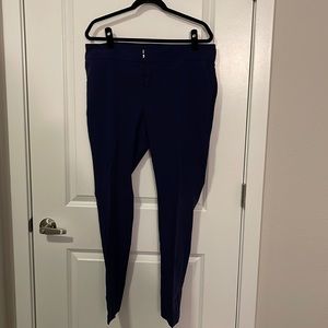 Navy Blue Trousers Dress Pants